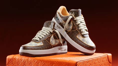 lv nike af1|original Nike air force 1 shoes.